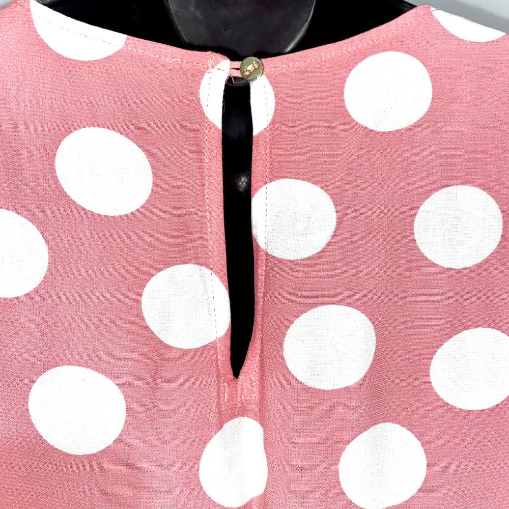 Loft Pink Polka Dot Size XS - Picture 6 of 7
